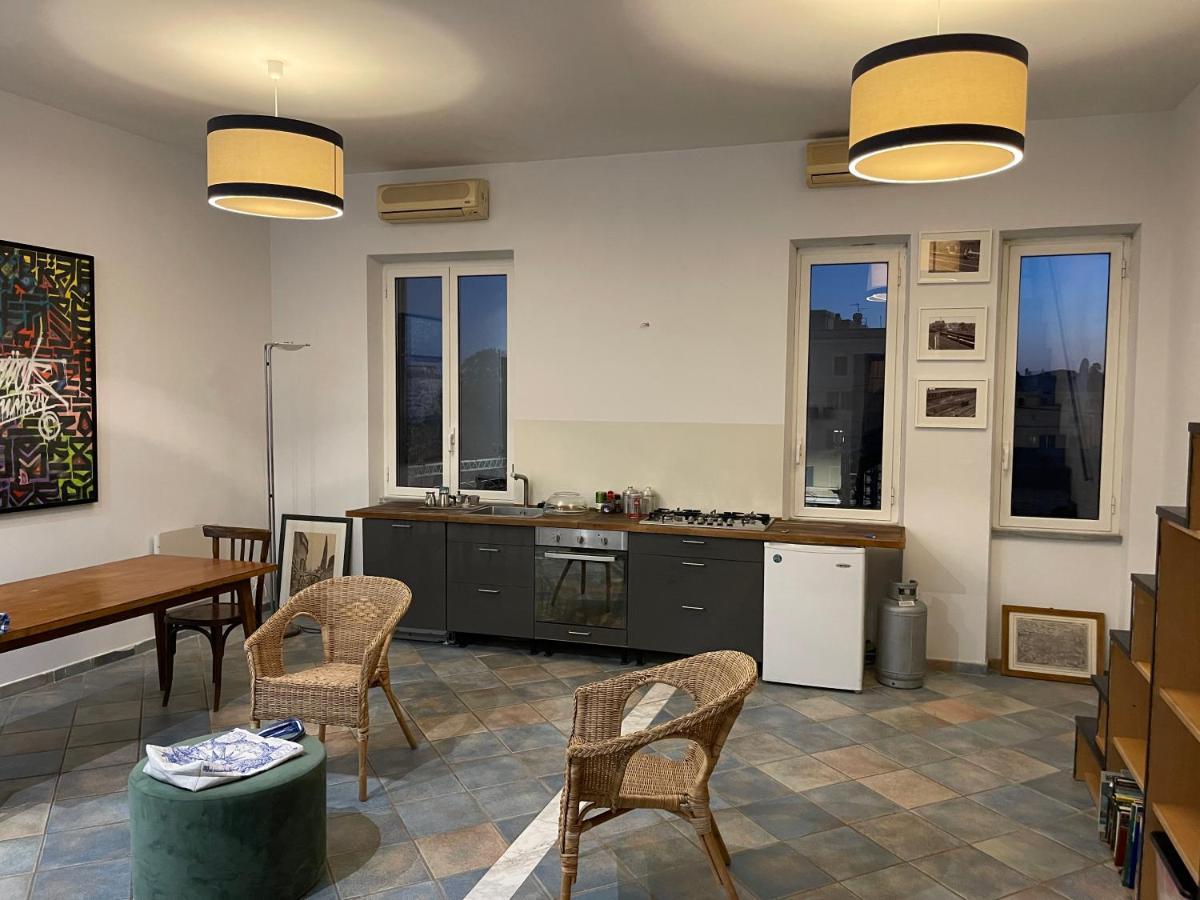 Ferienwohnung Loft San Lorenzo Rom Exterior foto